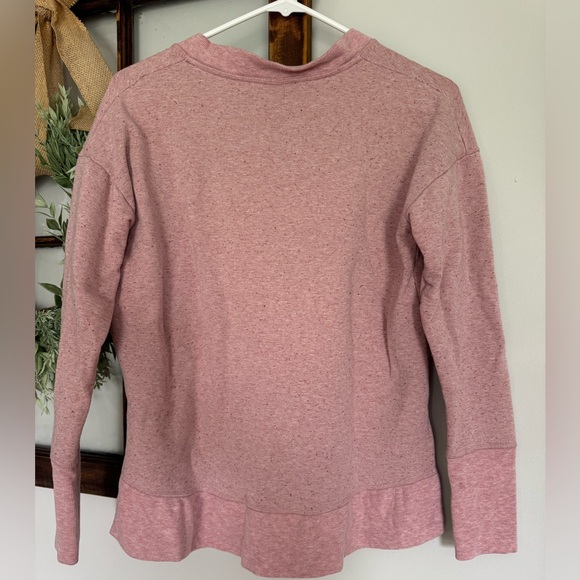 Athleta Size Medium Mauve Sweatshirt - Picture 4 of 4